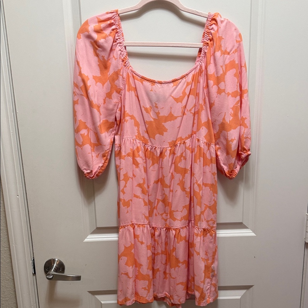 Sanctuary Coral and Peach Dress